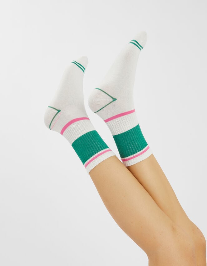 Accessorize Good Times Ahead Stripe Socks