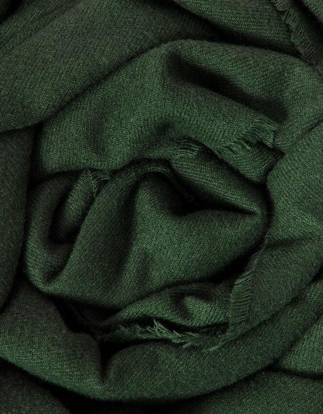 Accessorize Grace Super-Soft Blanket Scarf Green