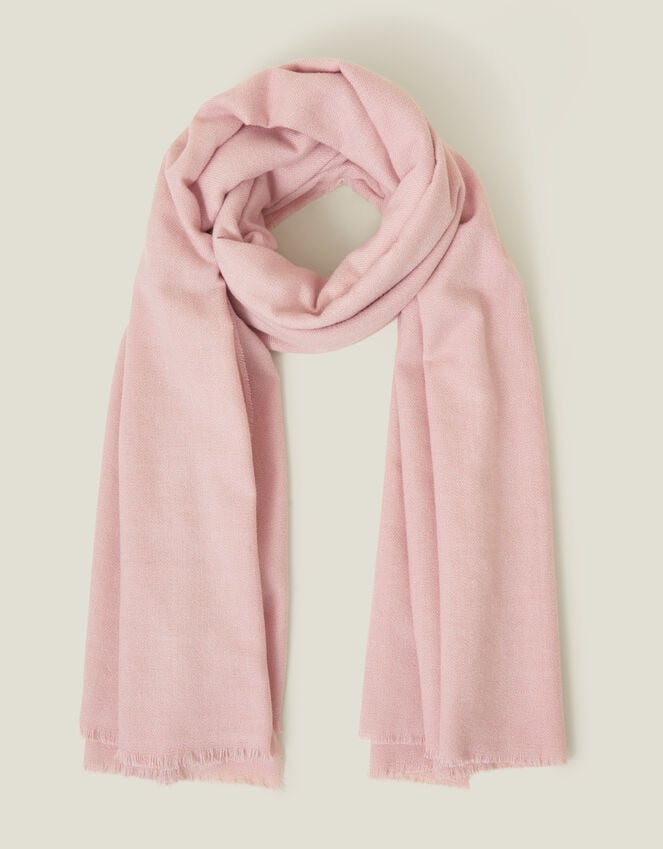 accessorize Grace Super-Soft Blanket Scarf Pink