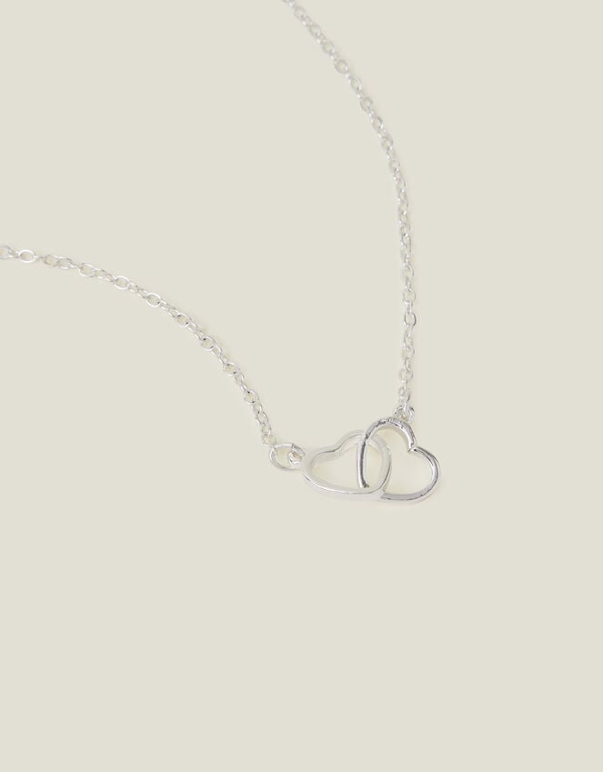 accessorize Heart Links Pendant Necklace