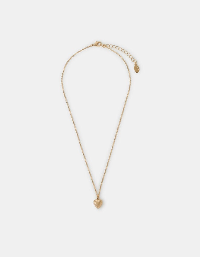Accessorize Heart Locket Pendant Necklace