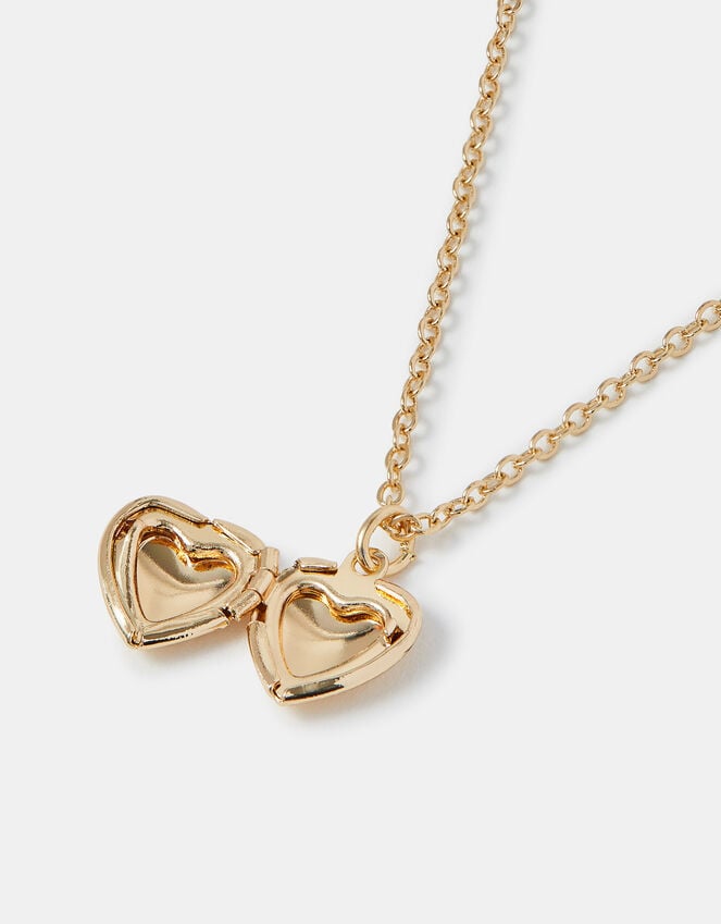 Accessorize Heart Locket Pendant Necklace