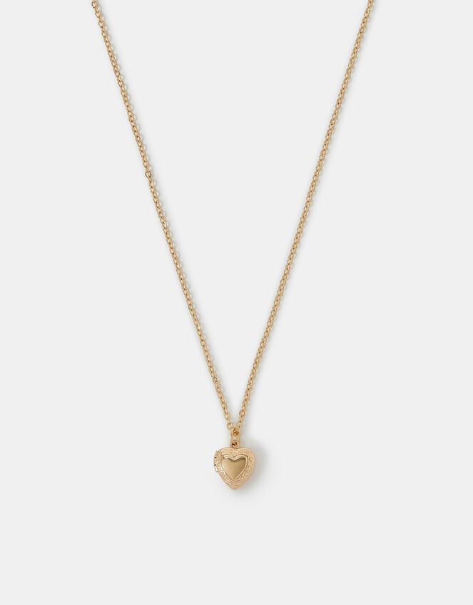 accessorize Heart Locket Pendant Necklace