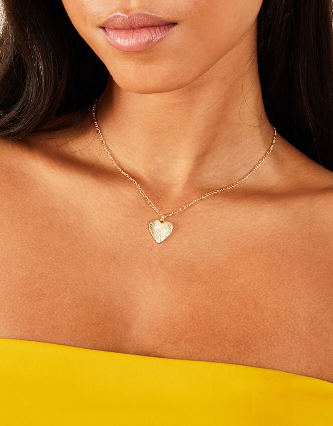 Accessorize Heart Pendant Necklace