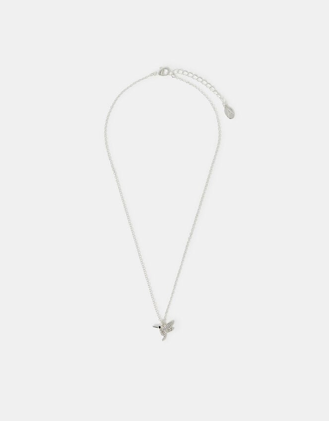 Accessorize Hummingbird Pendant Necklace