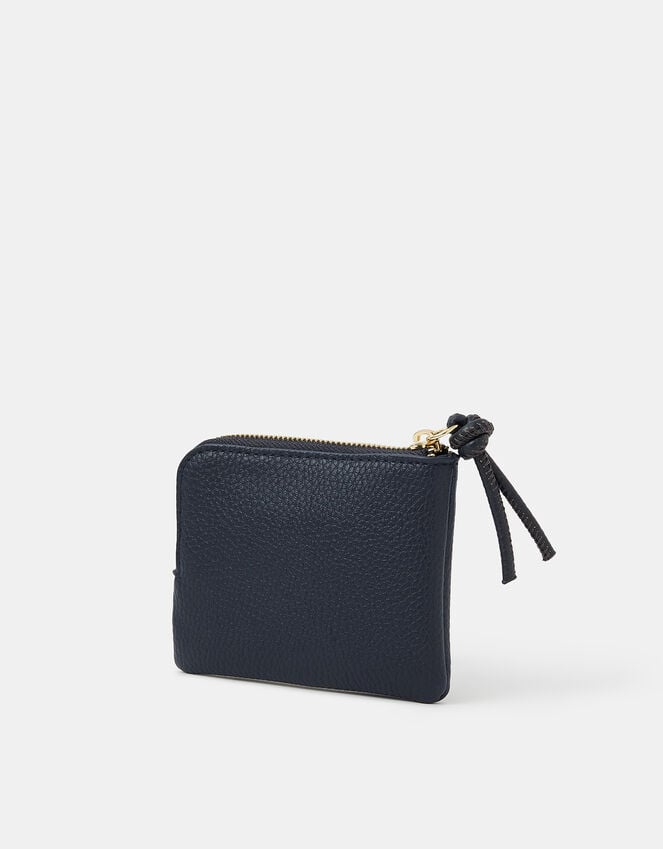 Accessorize Initial Coin Purse Blue