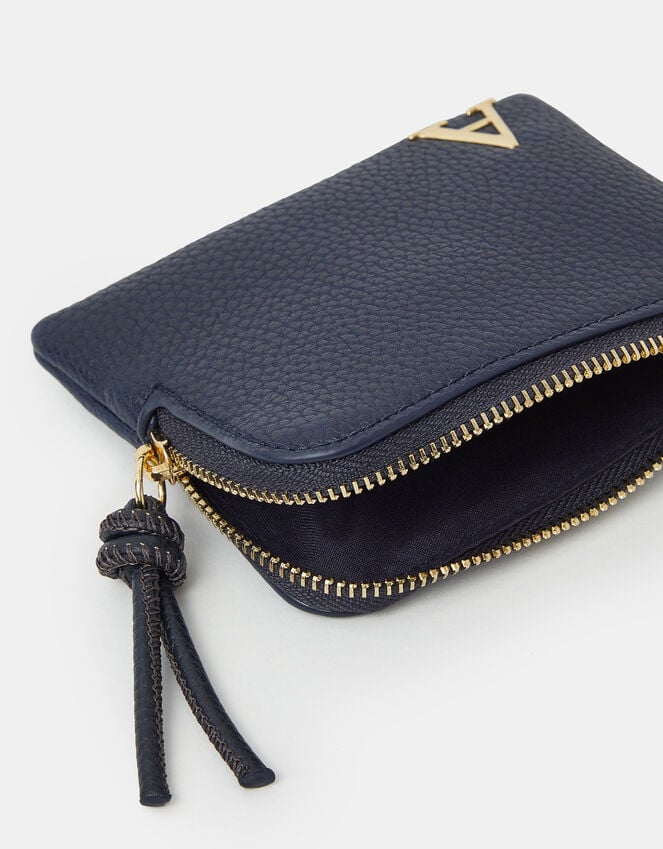 Accessorize Initial Coin Purse Blue