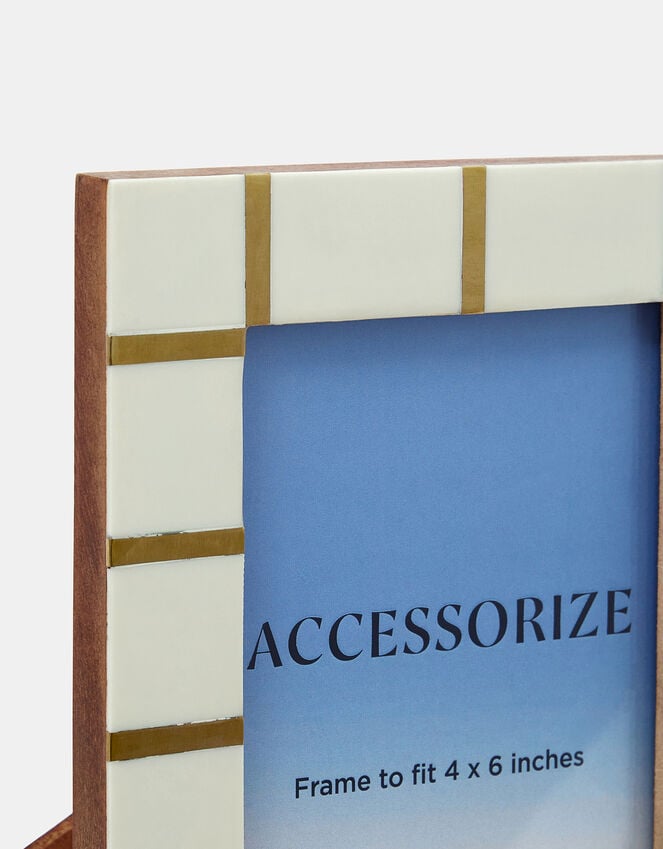 Accessorize Inlay Resin Photo Frame 4 X 6