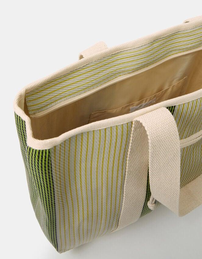 Accessorize Irregular Stripe Pocket Tote Bag