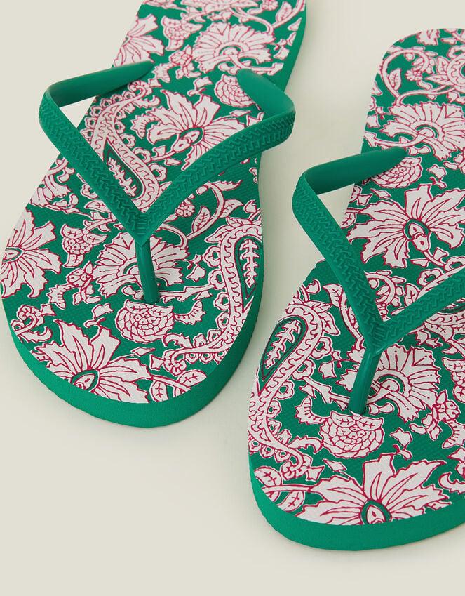 Accessorize Jaipur Print Flip Flops Multi