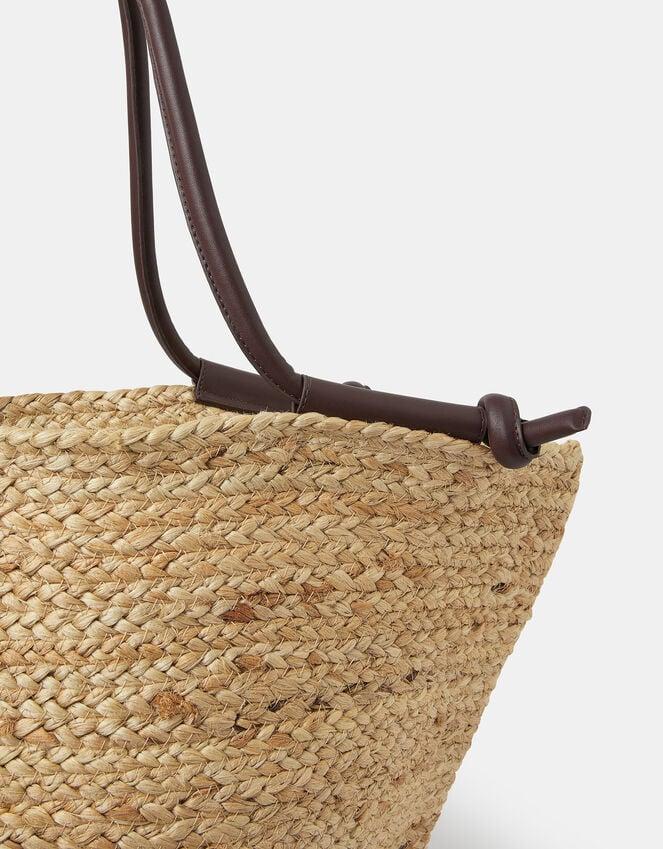 Accessorize Jute Basket Beach Bag