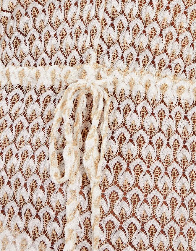 Accessorize Knit Kaftan Maxi Dress Gold