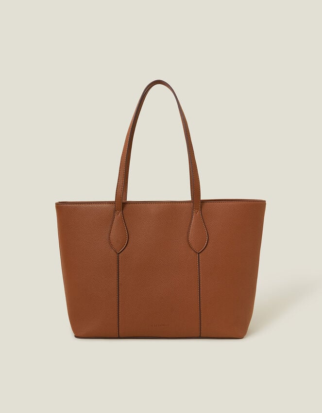 Accessorize Laptop Tote Bag Tan