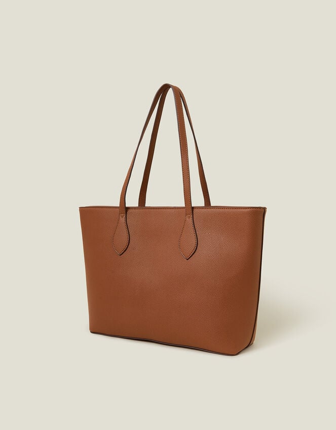 Accessorize Laptop Tote Bag Tan