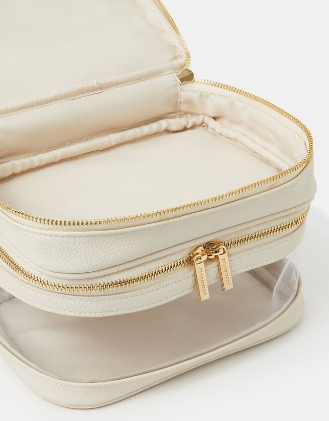 Accessorize Large Clear Vanity Case