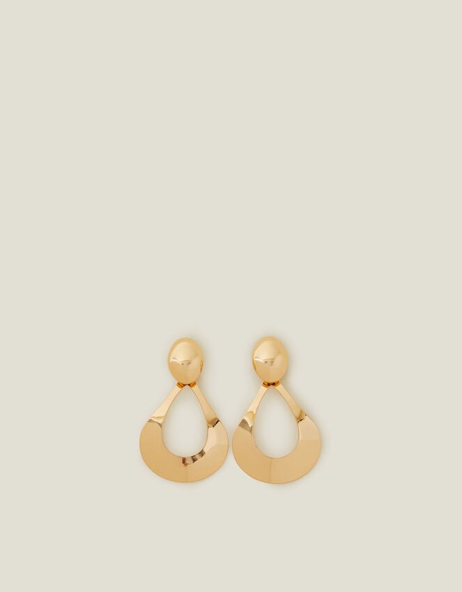 Accessorize Large Cut Out Teardrop Earrings