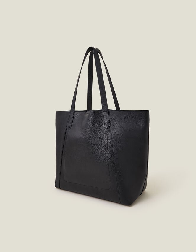 Accessorize Large Pebble Leather Tote Bag