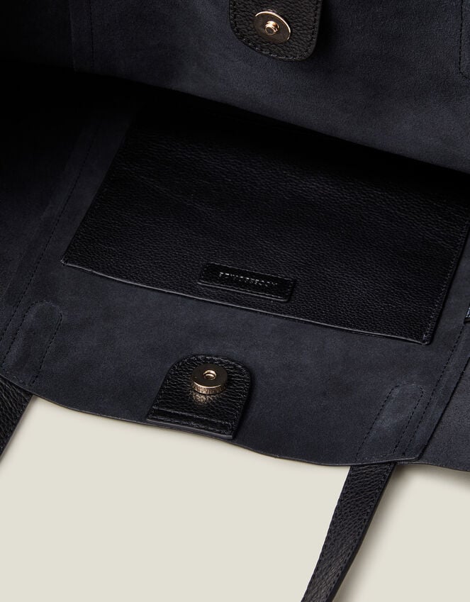 Accessorize Large Pebble Leather Tote Bag