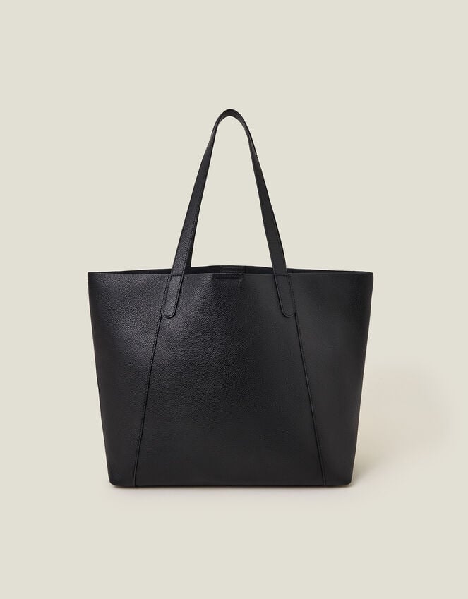 Accessorize Large Pebble Leather Tote Bag