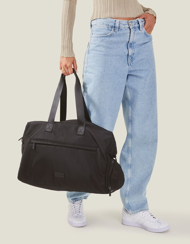 accessorize Large Weekender Bag Black