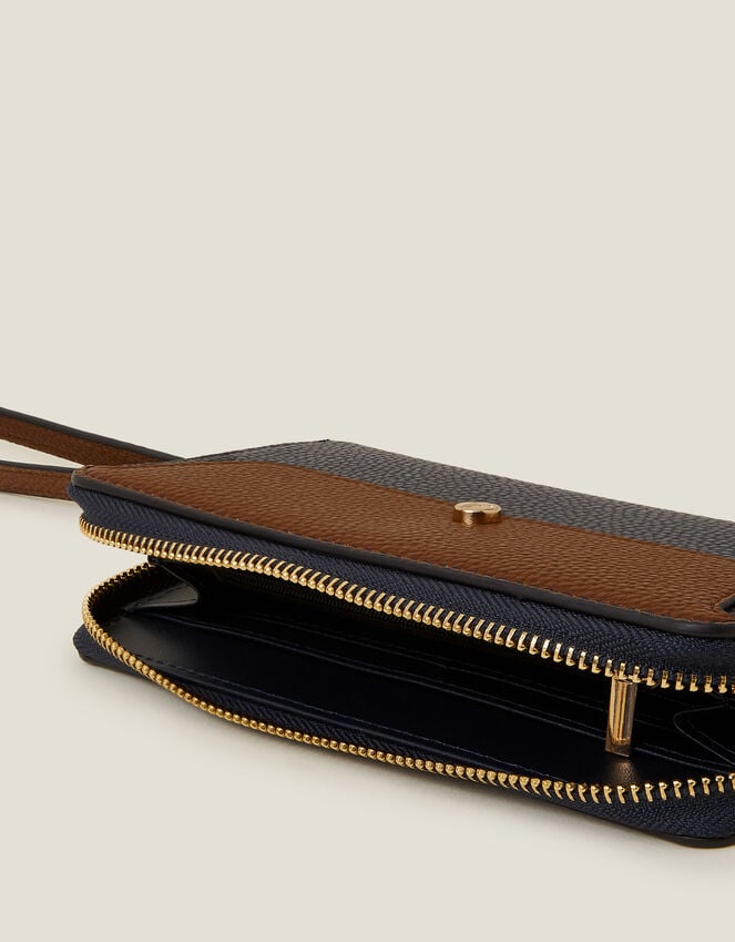 Accessorize Large Zip-Around Faux Leather Purse