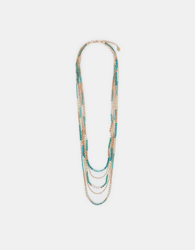 Accessorize Layered Beaded Necklace