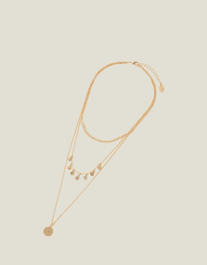 Accessorize Layered Filigree Necklace