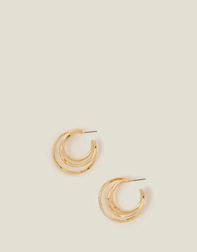 Accessorize Layered Hoop Earrings