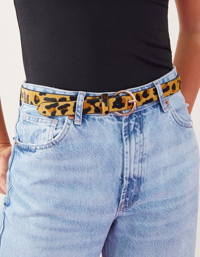 Accessorize Leather Animal Belt Multi