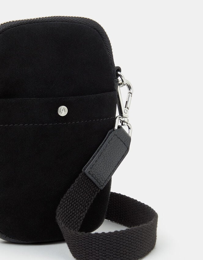 Accessorize Leather Phone Cross-Body Bag