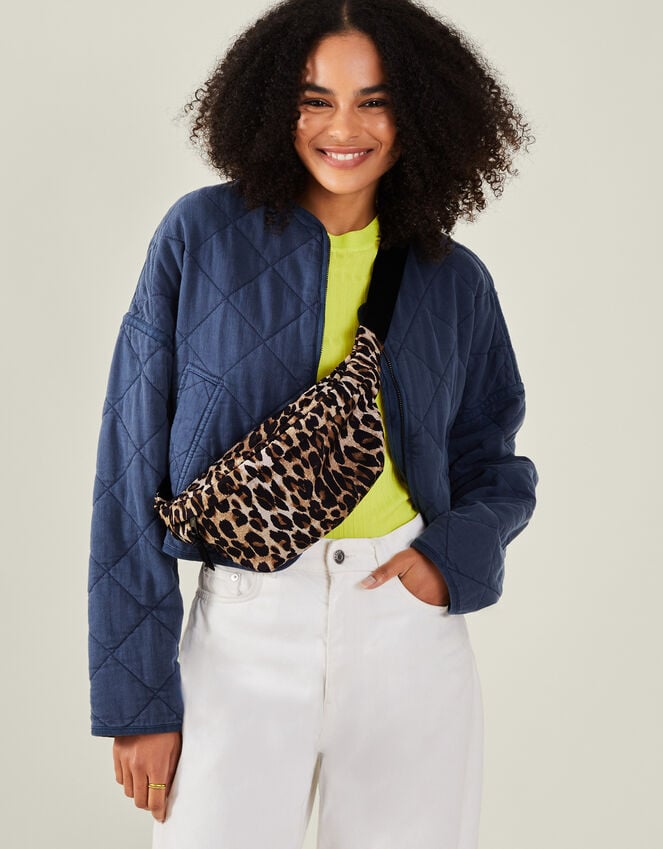 accessorize Leopard Print Bum Bag