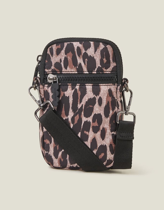 Accessorize Leopard Print Phone Bag