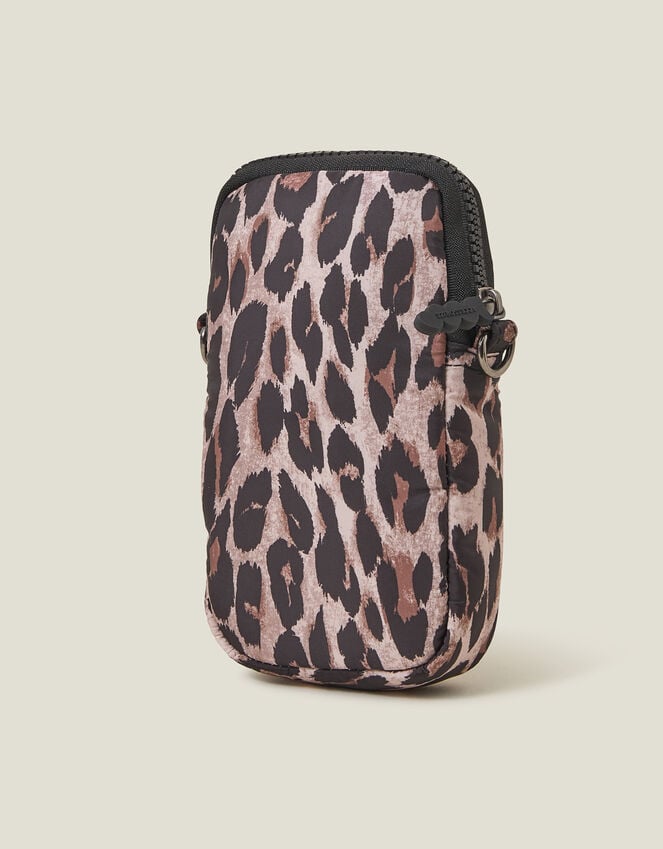 Accessorize Leopard Print Phone Bag
