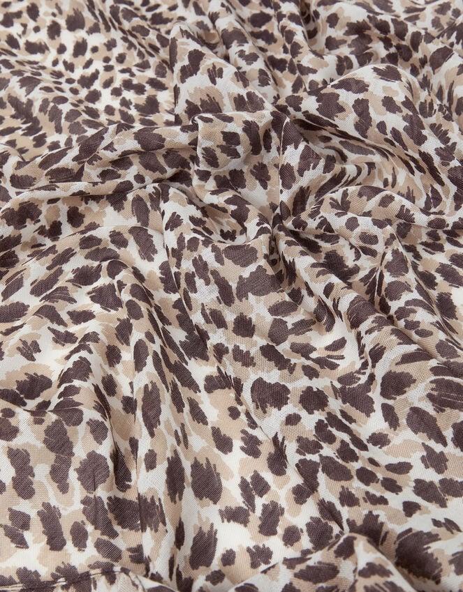 Accessorize Lightweight Cheetah Print Scarf