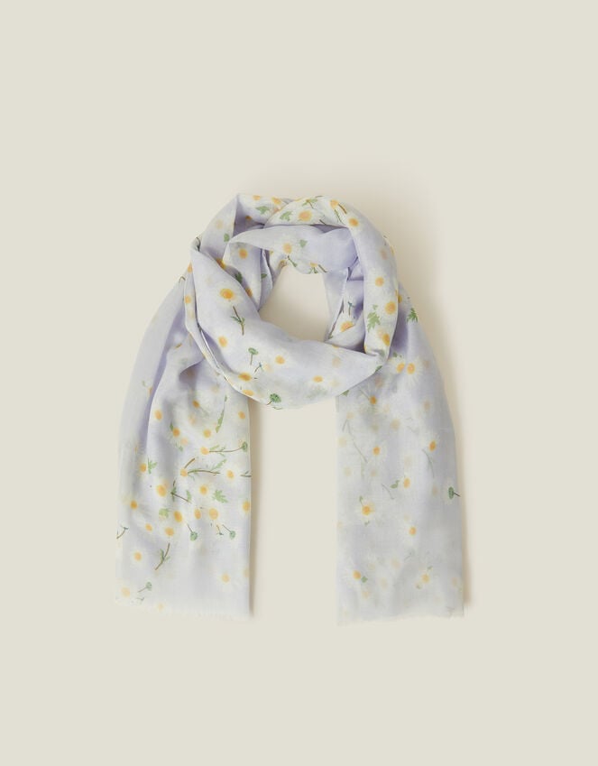 accessorize Lightweight Daisy Print Scarf