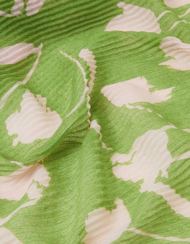 Accessorize Lightweight Floral Pleat Scarf
