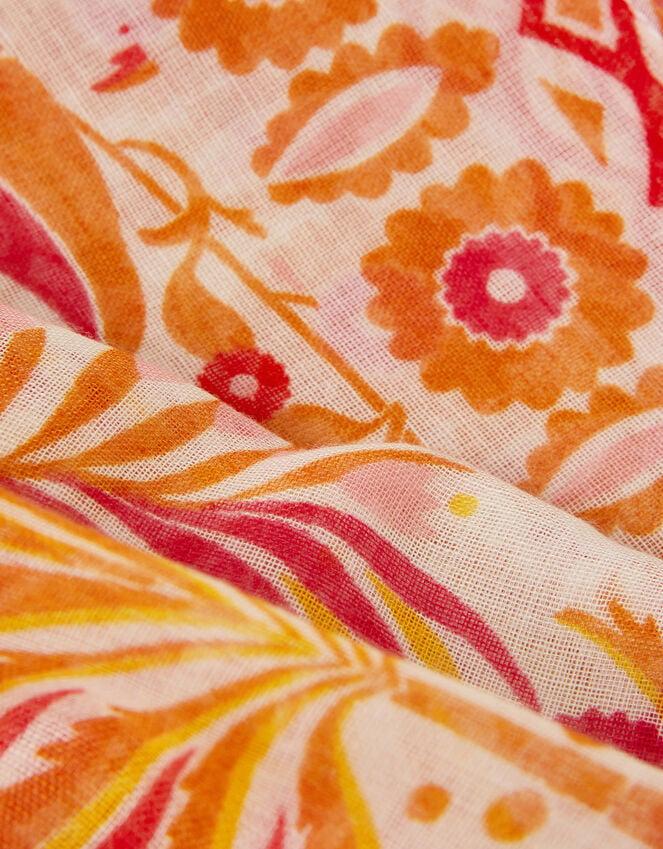 Accessorize Lightweight Palm Print Scarf