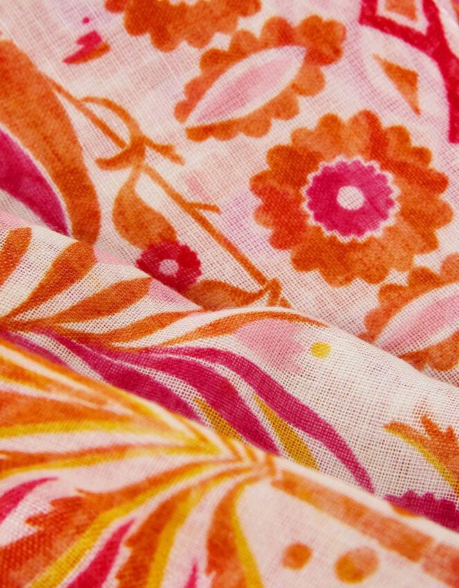 Accessorize Lightweight Palm Print Scarf