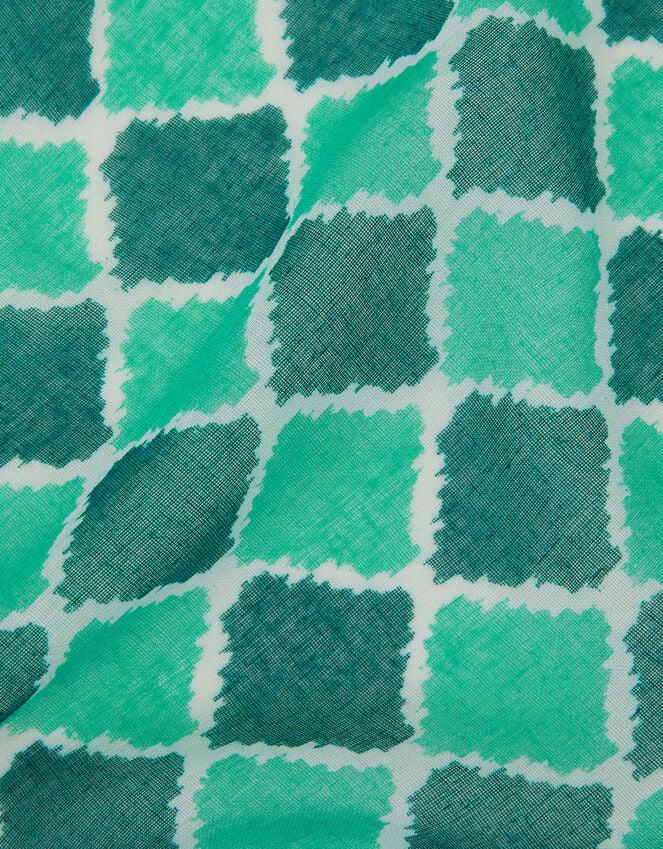 Accessorize Lightweight Tile Print Scarf