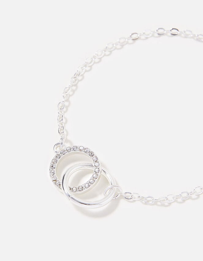 Accessorize Linked Circle Bracelet