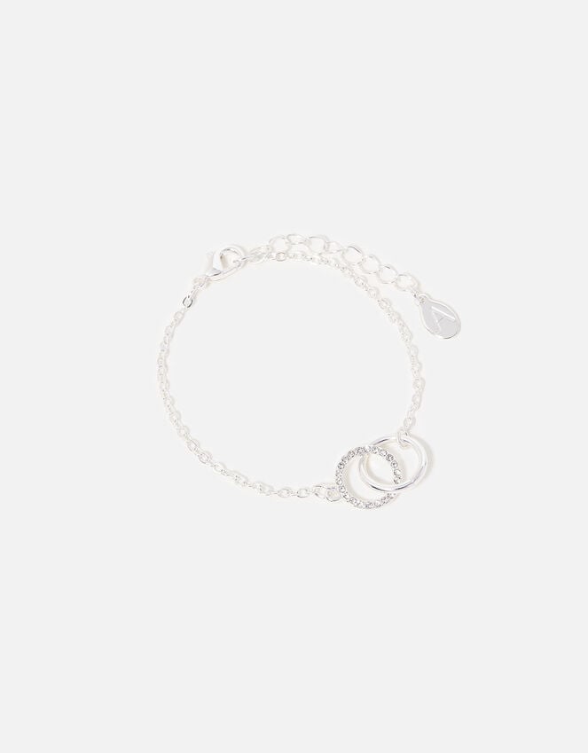 accessorize Linked Circle Bracelet