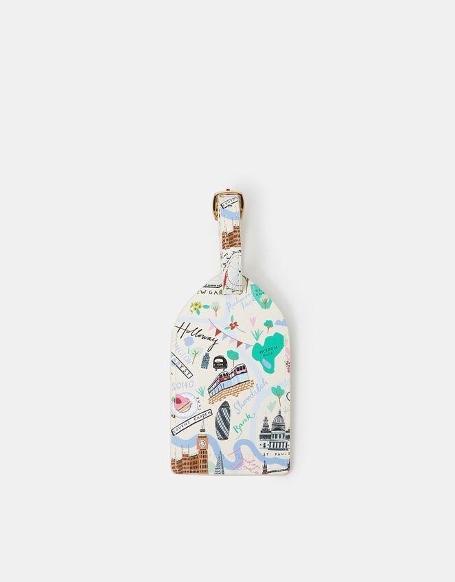 Accessorize London Map Luggage Tag