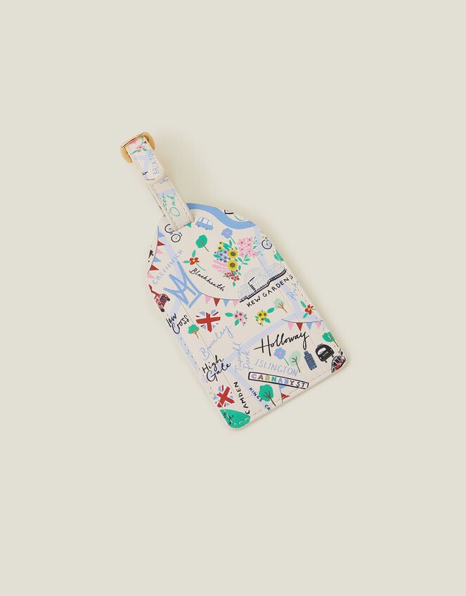 Accessorize London Map Luggage Tag