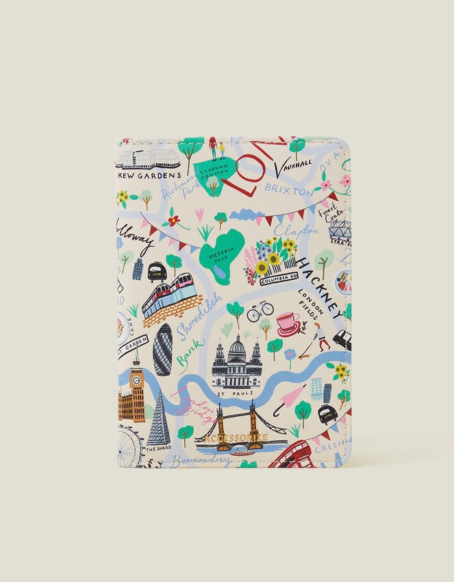 accessorize London Map Passport Holder