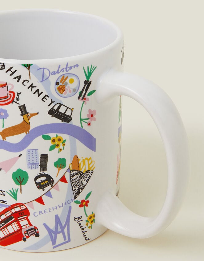 Accessorize London Map Print Mug Multi
