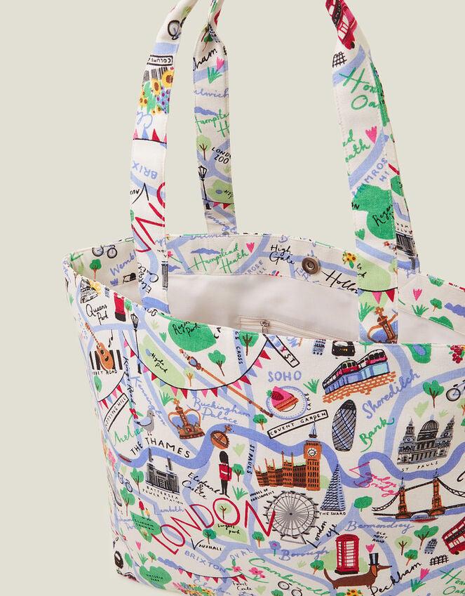 Accessorize London Map Print Shopper Bag