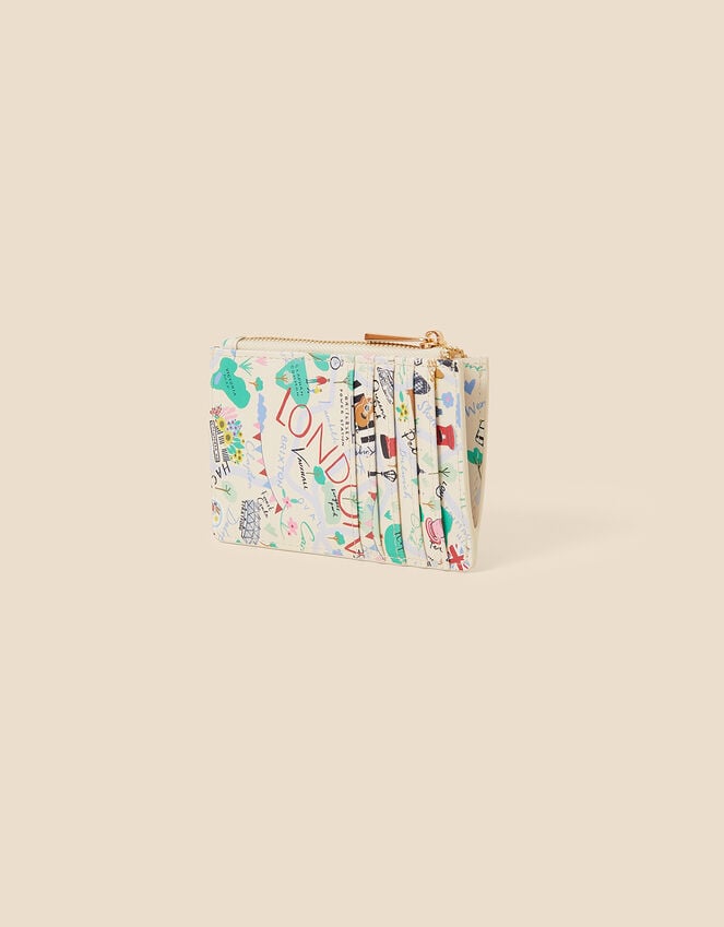 Accessorize London Print Card Holder