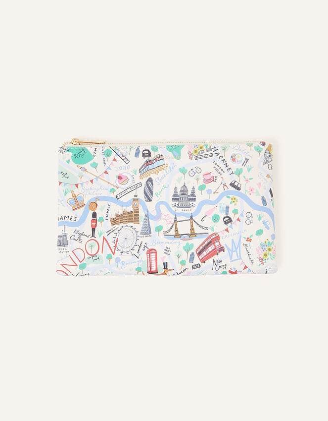 accessorize London Print Pencil Case