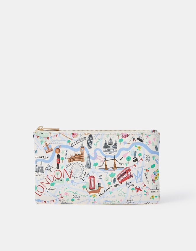 accessorize London Print Pencil Case