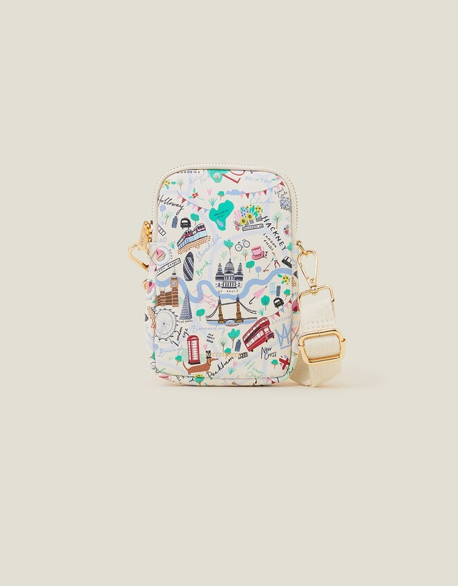 Accessorize London Print Phone Bag